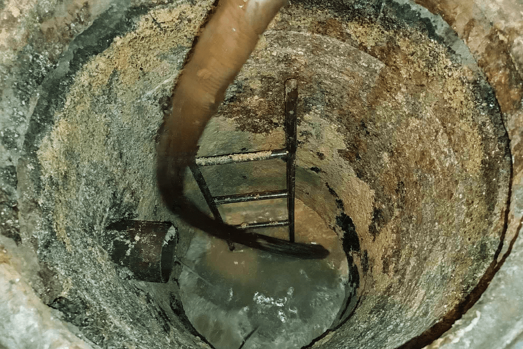 siphoning of septic tank